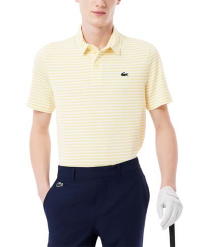 Мужская рубашка поло Lacoste Short Sleeve Striped Performance