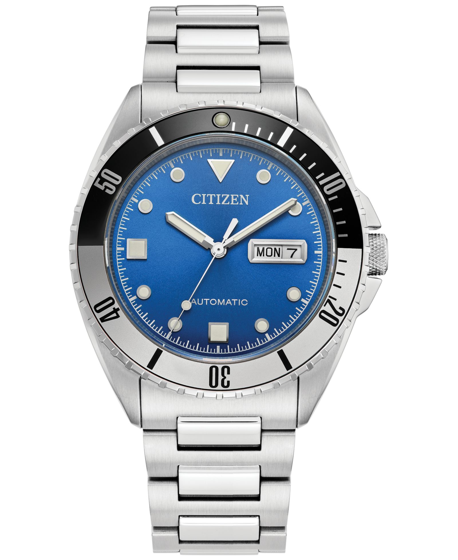 Citizen Men's Automatic Sport Luxury Stainless Steel Bracelet Watch 42mm