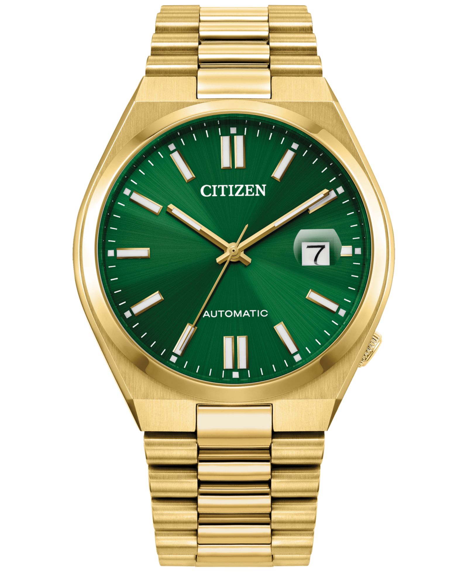 Мужские часы Citizen Automatic Tsuyosa Gold-Tone Stainless Steel Bracelet, 40mm