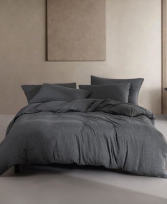 Calvin Klein Modern Cotton Melange Tencel Jersey 3 Piece Duvet Cover Set, Queen