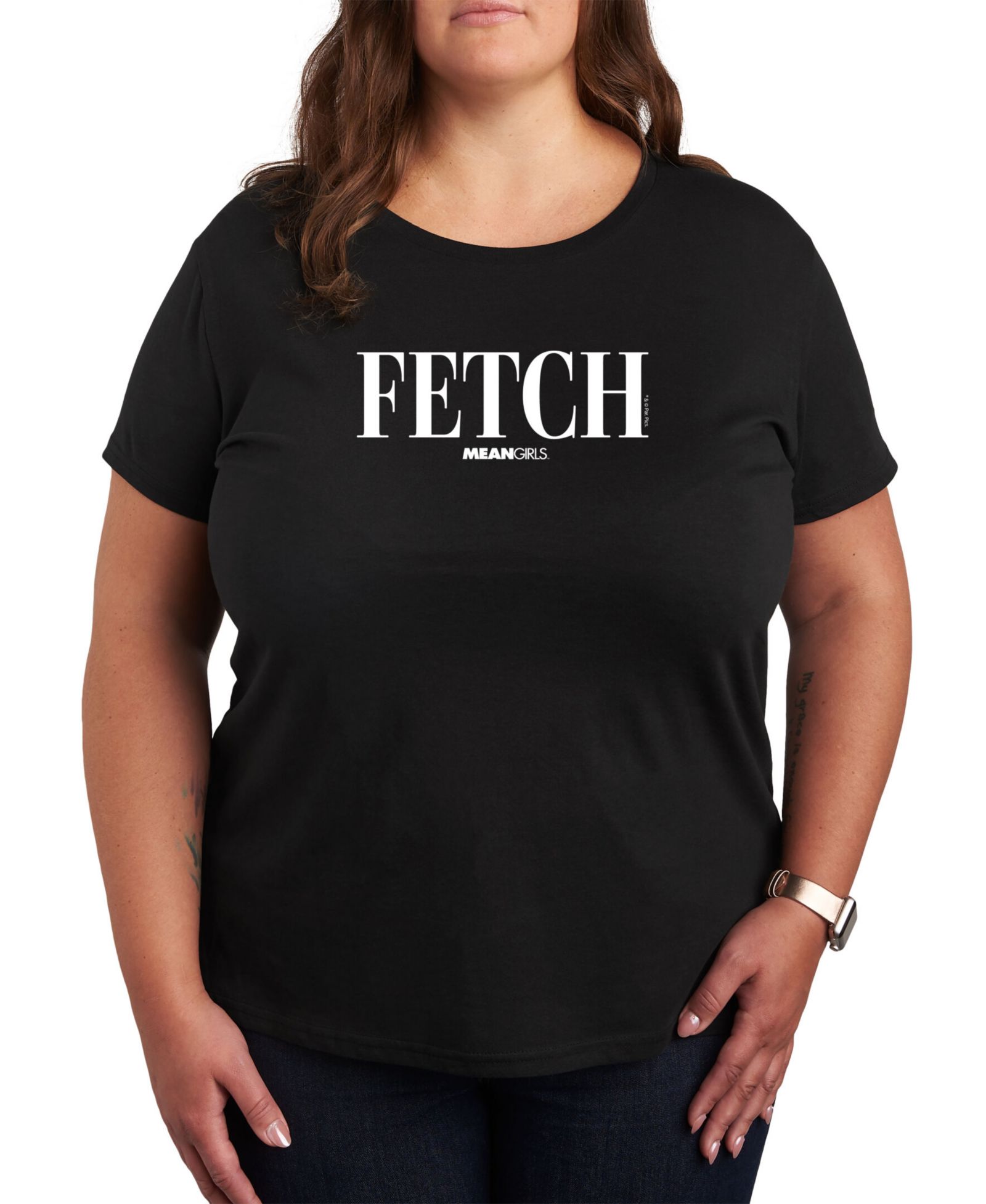 Футболка Hybrid Apparel Trendy Plus Size Mean Girls Graphic