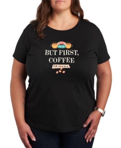 Hybrid Apparel Trendy Plus Size Friends Graphic T-shirt