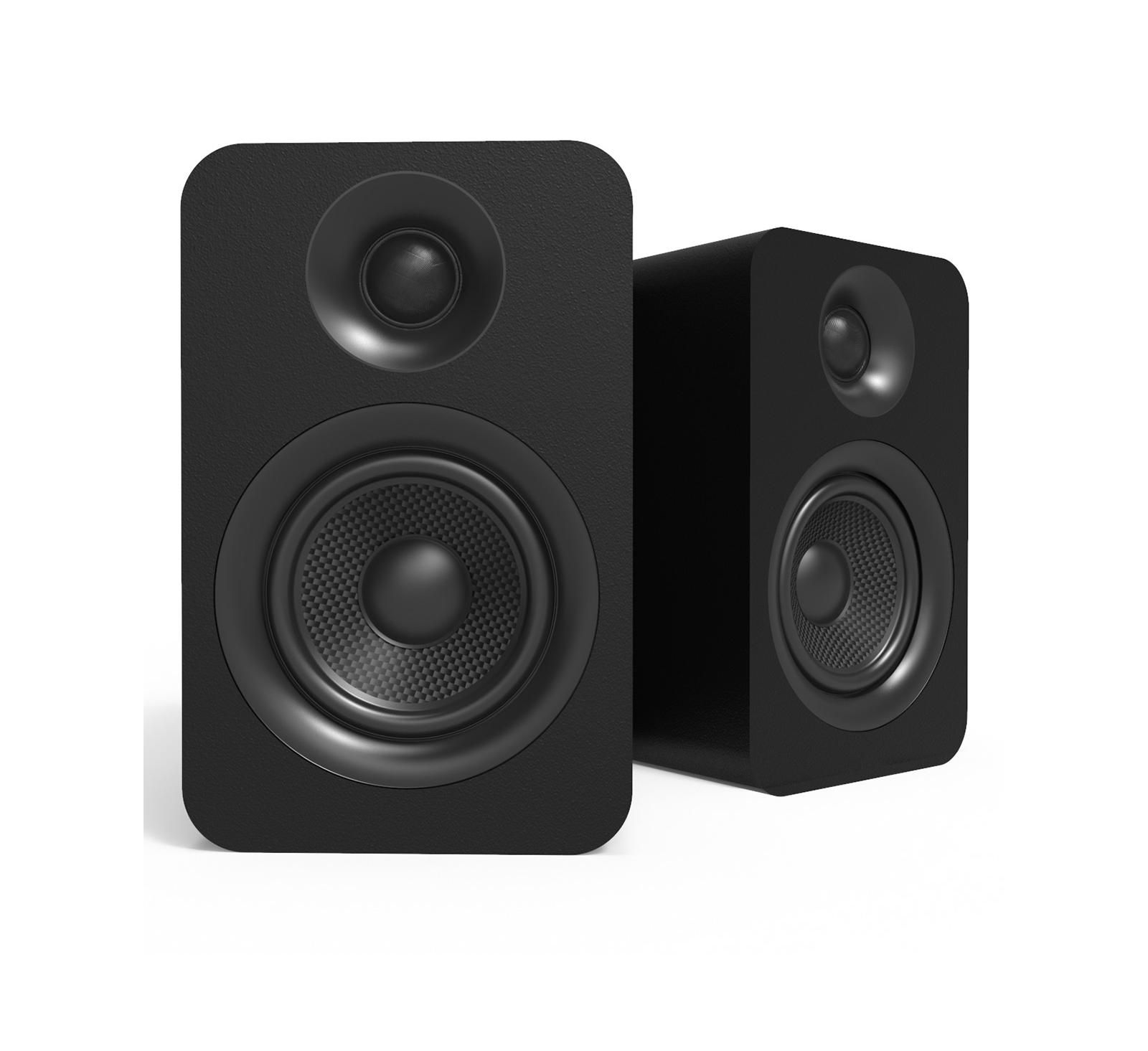 Kanto YUP4 Passive Bookshelf Speakers with 1" Silk Dome Tweeter and 4" Kevlar Woofer - Pair