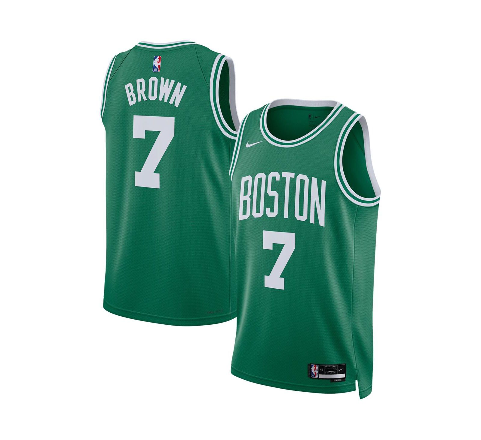 Nike Jaylen Brown Boston Celtics Swingman Jersey Мужской и Женский