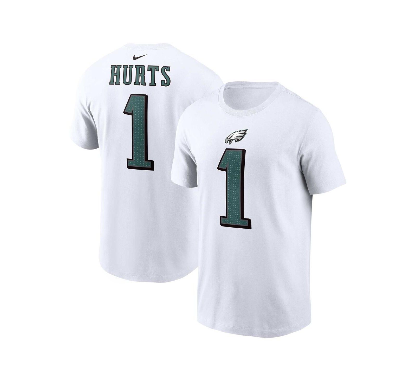 Мужская футболка Nike Jalen Hurts White Philadelphia Eagles