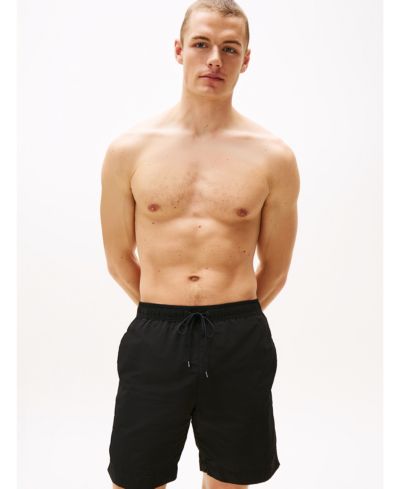 Tommy Hilfiger Men's Long Drawstring 7" Swim Trunks