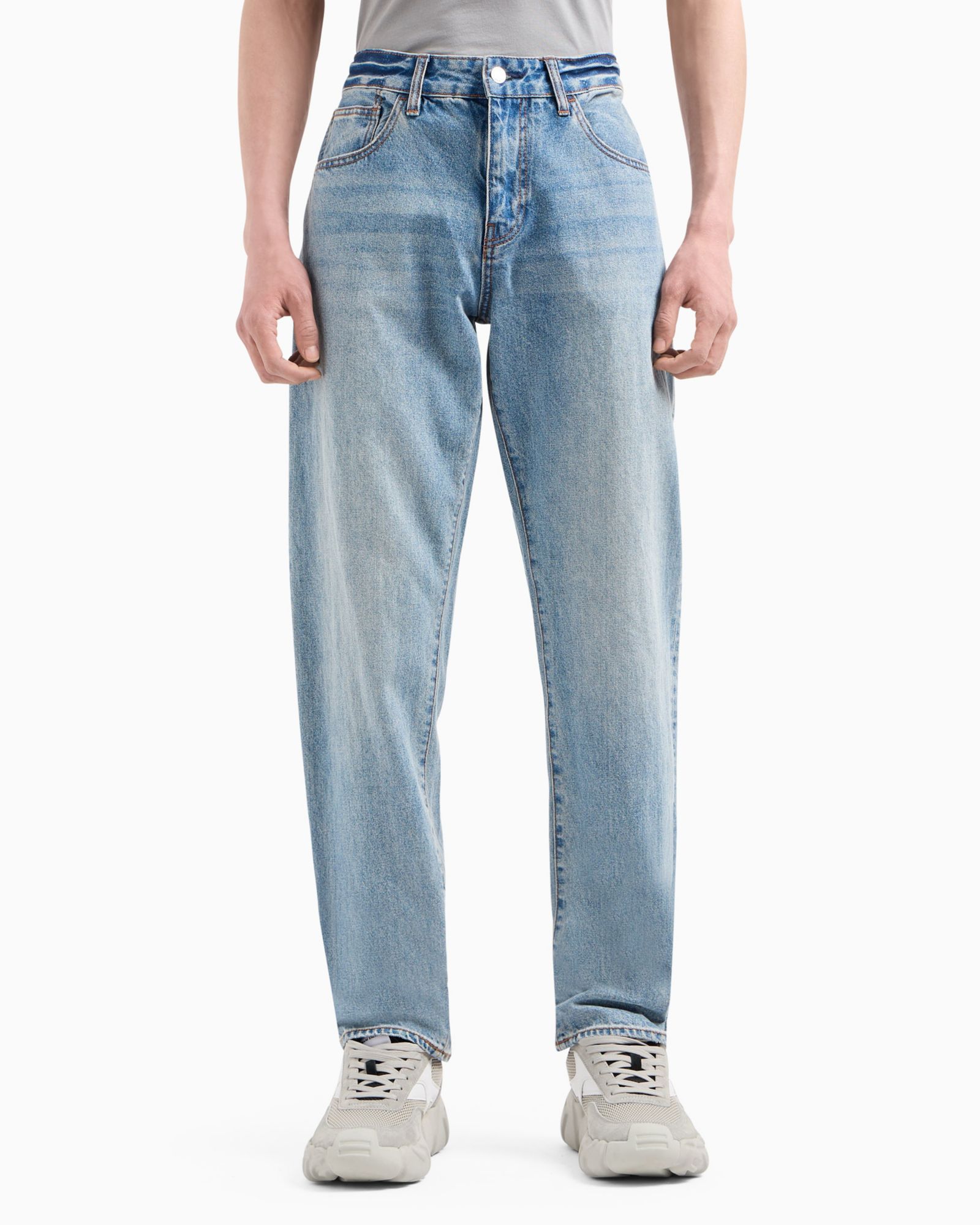 A|X Armani Exchange Men's Slim-Fit Indigo Denim Jeans