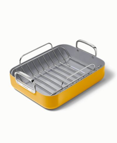Caraway Non-Stick Ceramic-Coated 16.5" Roasting Pan с Rack