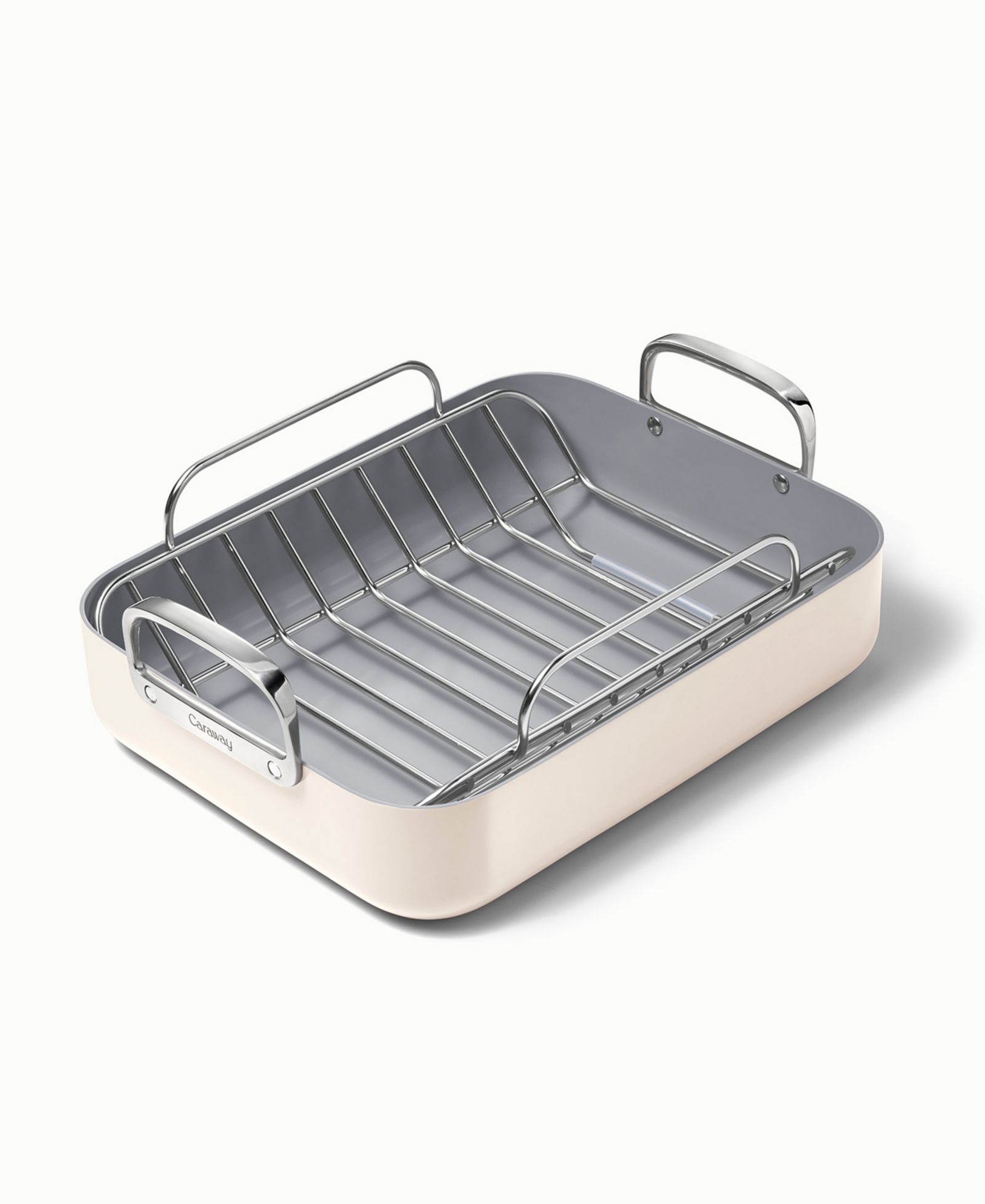 Caraway Non-Stick Ceramic-Coated 16.5" Roasting Pan с Rack