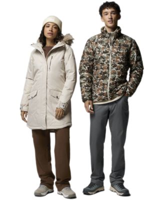 Columbia Men's Powder Lite II Quilted Print Full-Zip Jacket