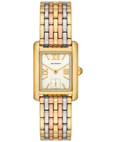 Tory Burch Женские часы Tri-Tone Stainless Steel 25mm