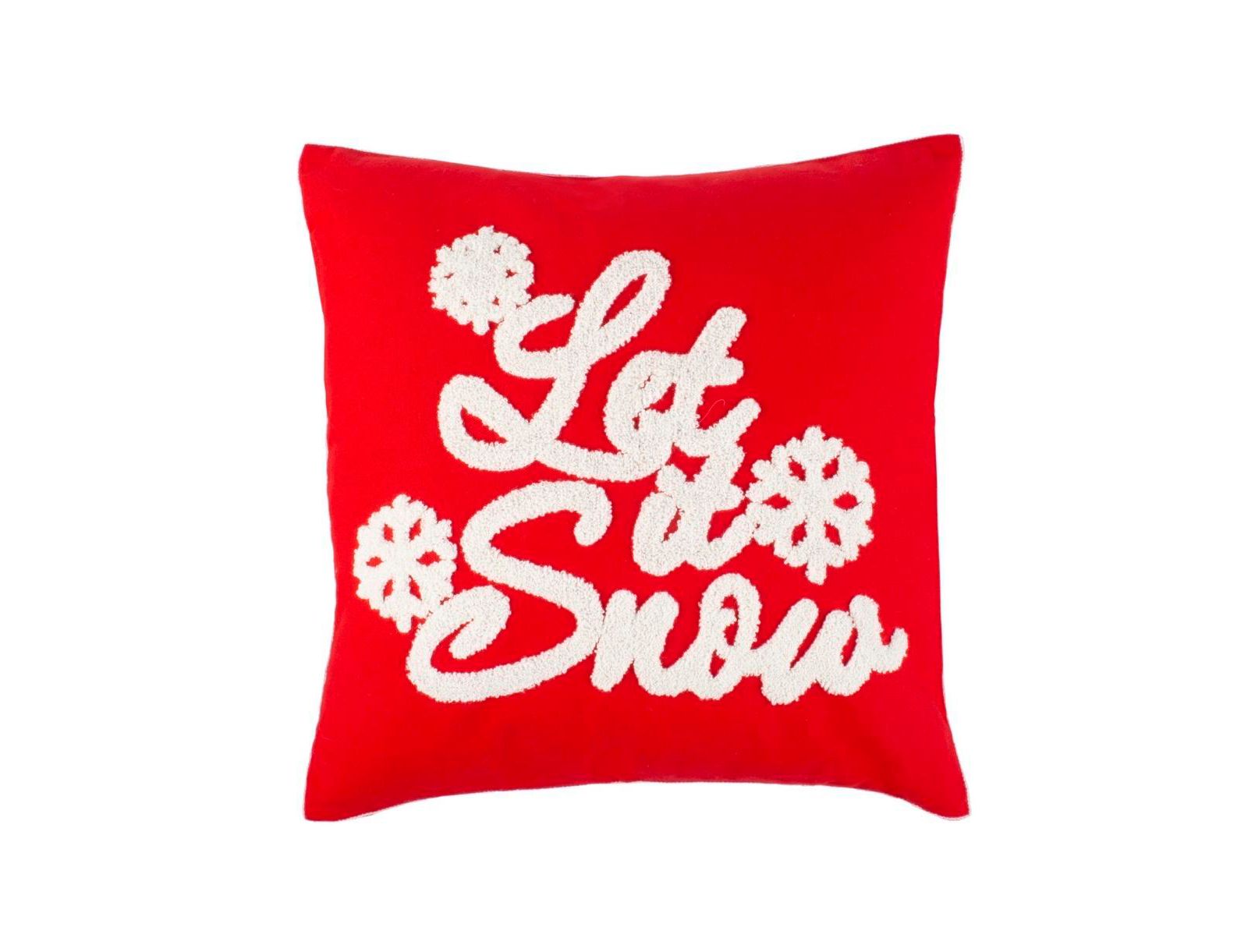Safavieh Let It Snow 18" x 18" Pillow