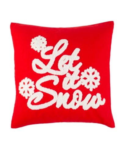Декоративная подушка Safavieh Let It Snow 18" x 18"