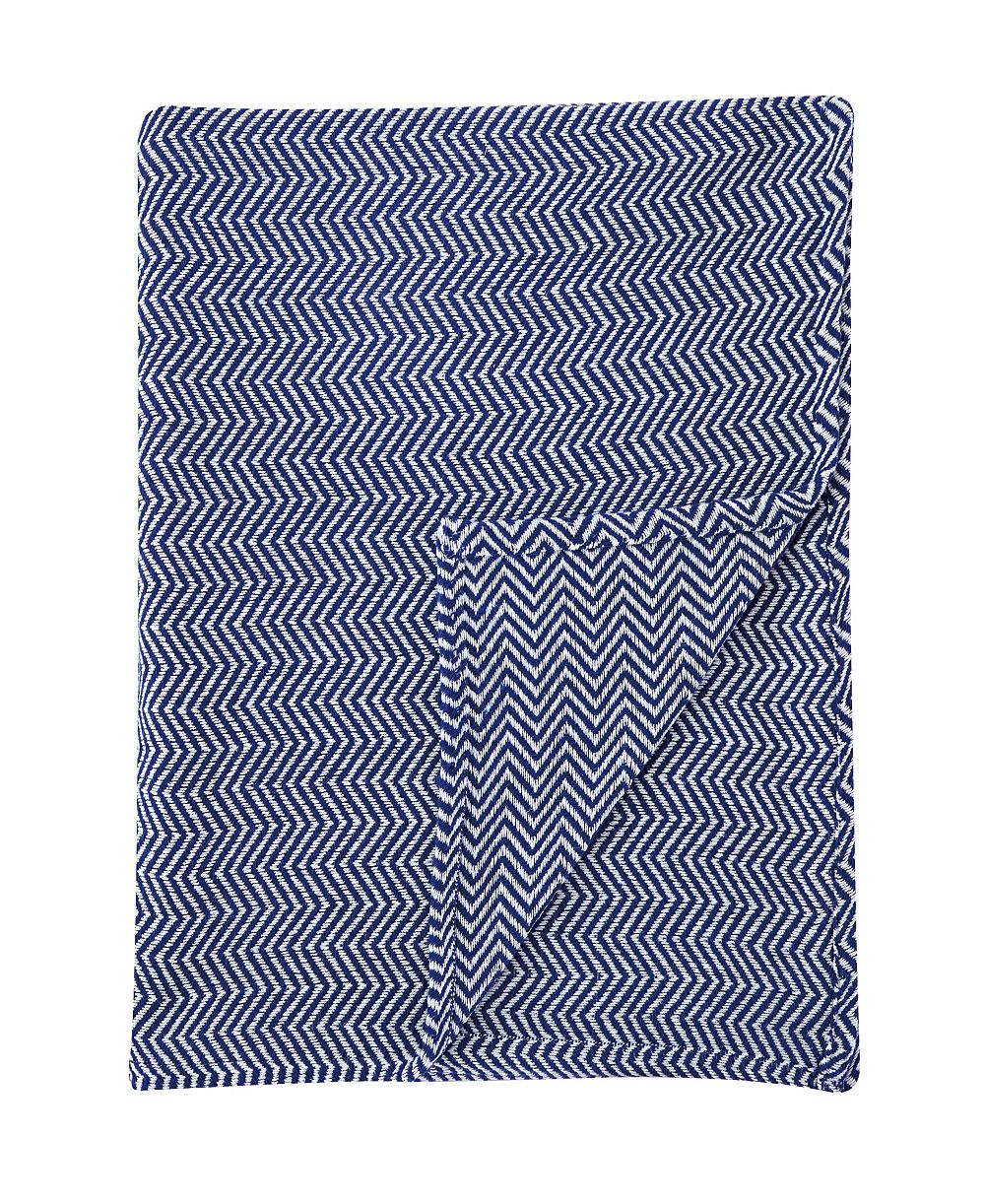 Плед MELANGE HOME Herringbone Cotton, King