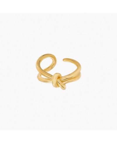 Кольцо Bearfruit Jewelry 14k Gold Plated Haley Ring Dainty Minimalist