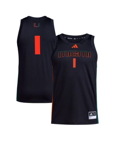 Adidas Мужская джерси Miami Hurricanes Swingman