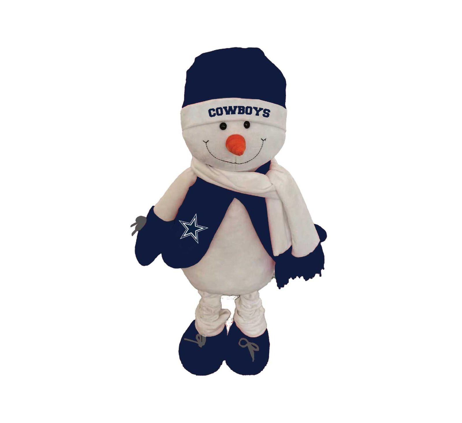 Мягкая игрушка The Memory Company Dallas Cowboys 17" Frosty Snowman Mascot