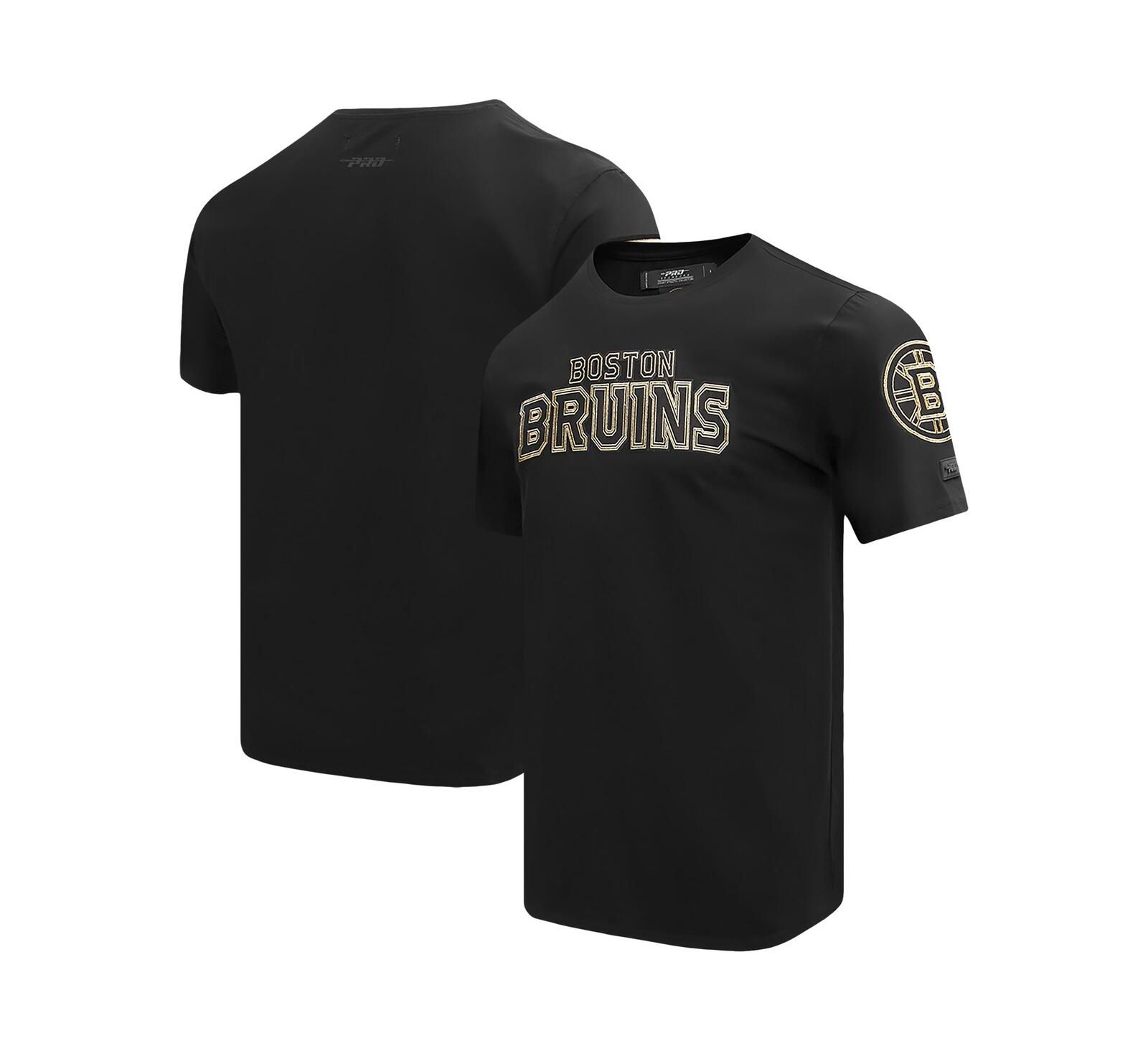 Men's Pro Standard Black Boston Bruins Wordmark T-shirt