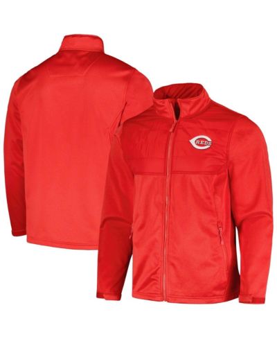 Мужская куртка Dunbrooke Heather Red Cincinnati Reds Explorer Full-Zip