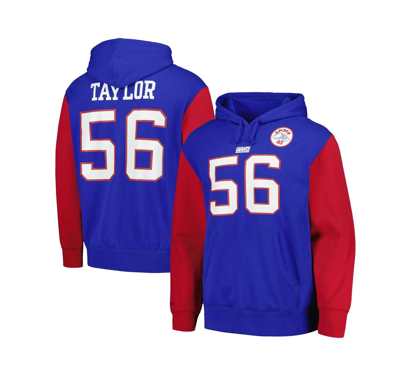 Mitchell & Ness мужское худи Lawrence Taylor New York Giants