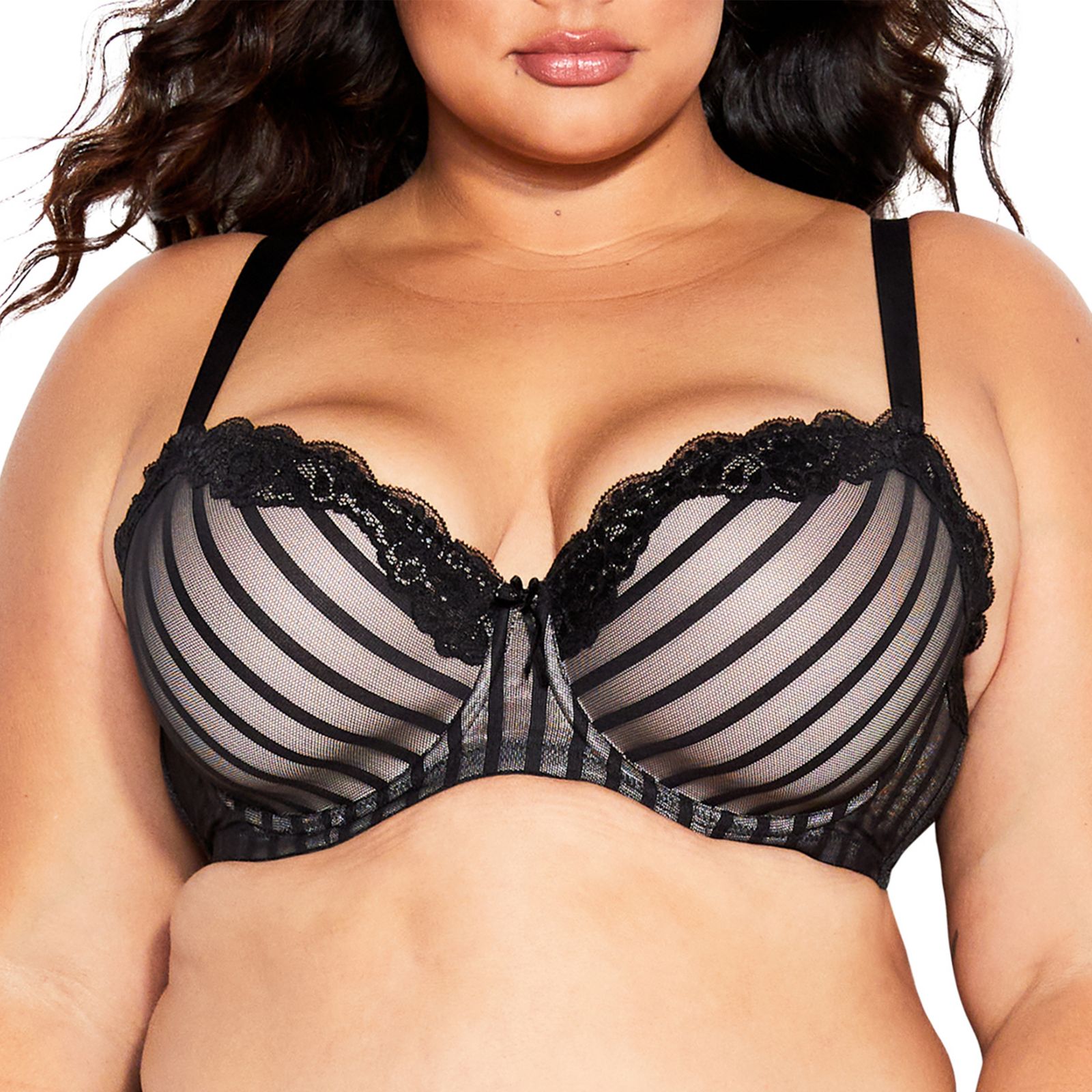 CITY CHIC Plus Size Fifi Contour Lace Bra
