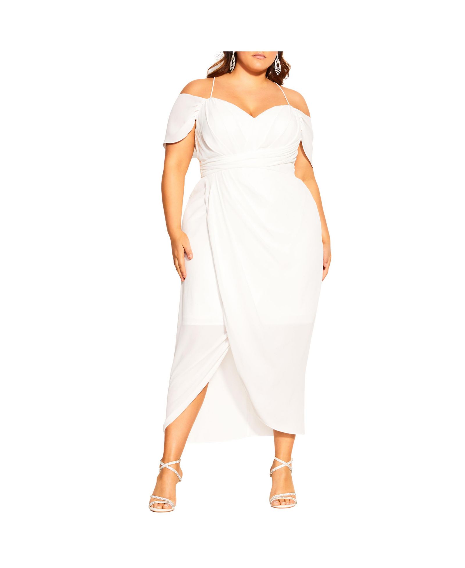 CITY CHIC Women's Entwine Maxi Dress