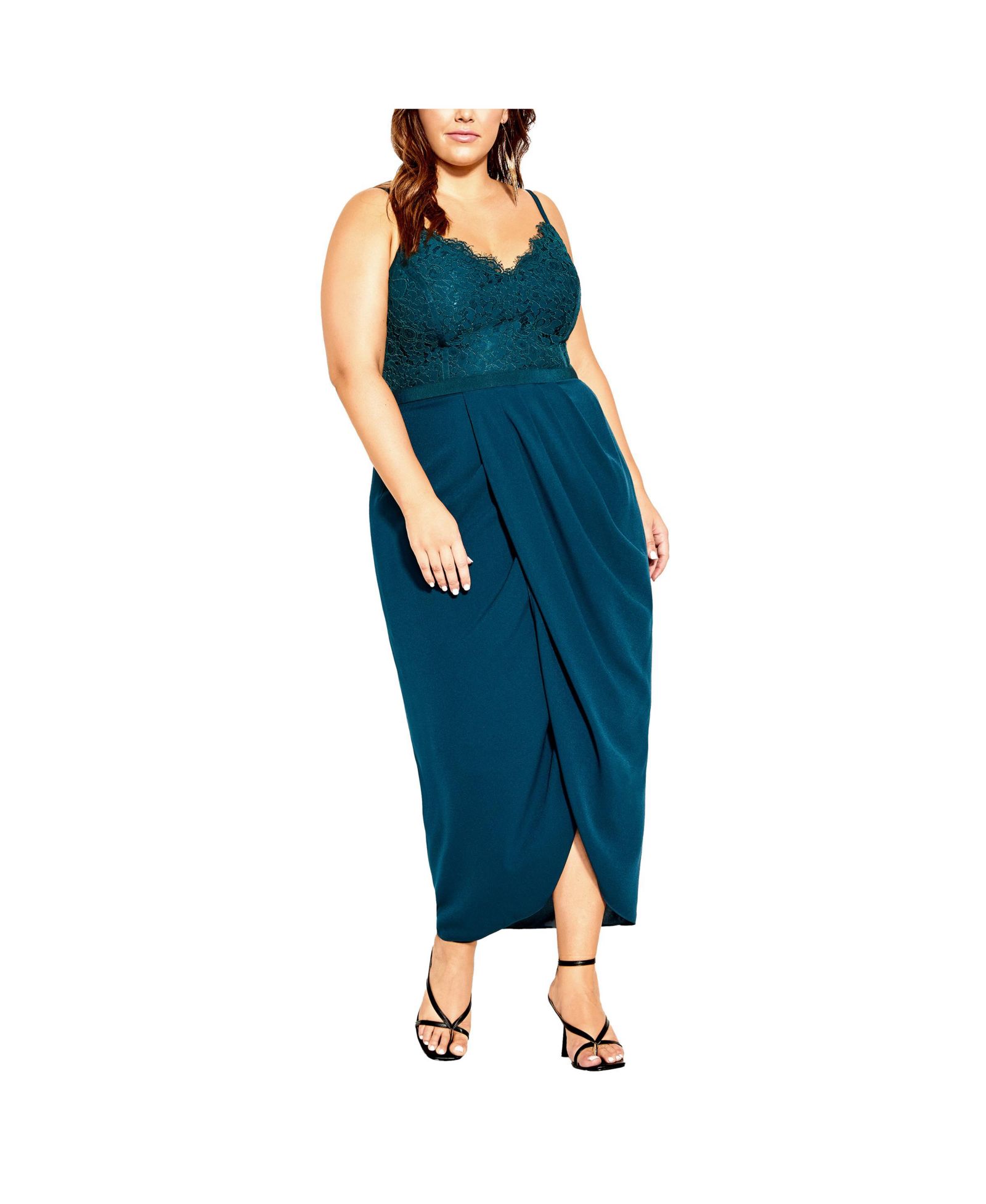 Женское платье CITY CHIC Plus Size Lace Touch