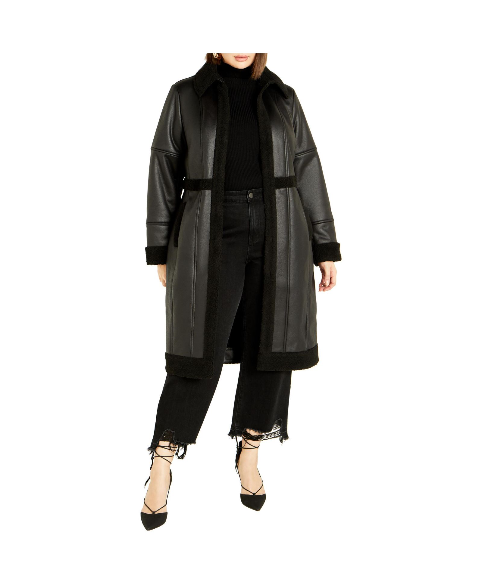 CITY CHIC Women's Hayden Coat