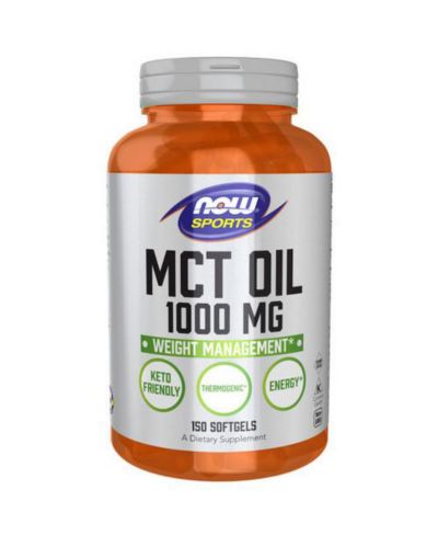Now Foods MCT Oil, 1000 mg, 150 sgels
