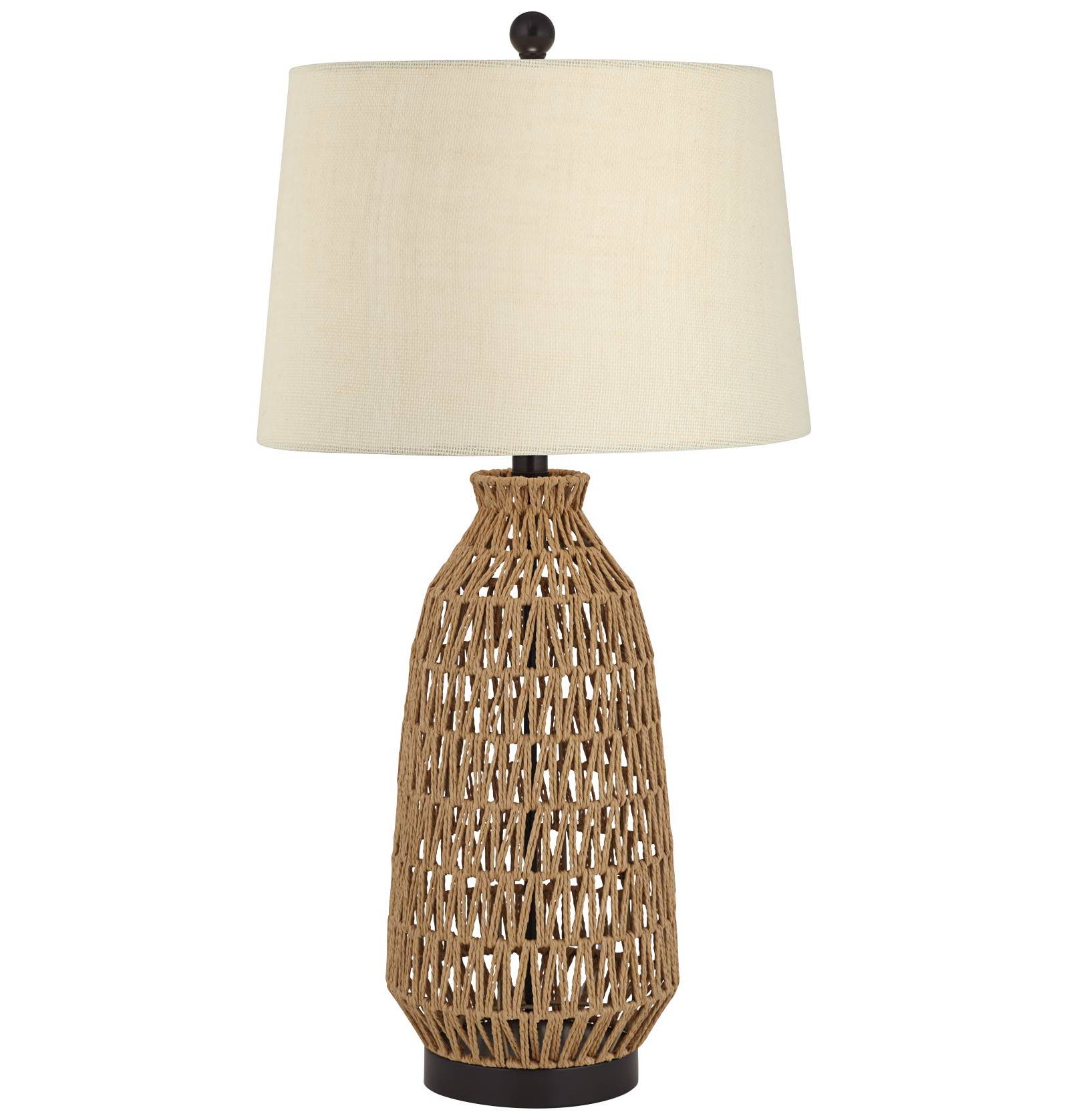 Настольная лампа 360 Lighting San Carlos Modern Coastal Rattan Wicker