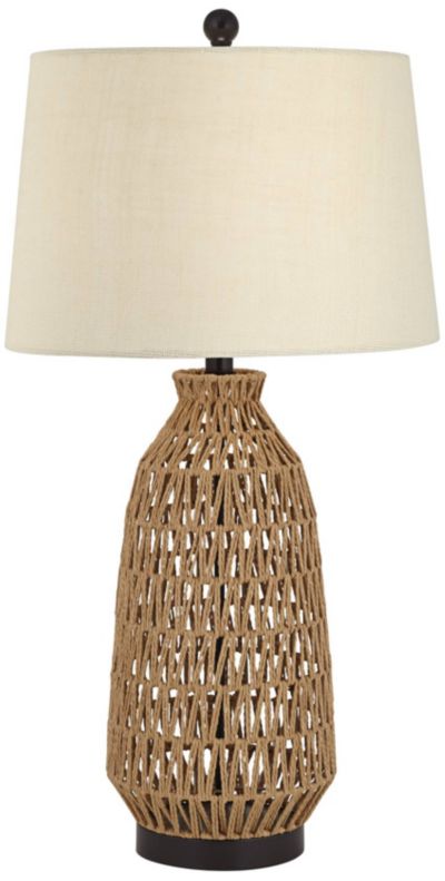 Настольная лампа 360 Lighting San Carlos Modern Coastal Rattan Wicker