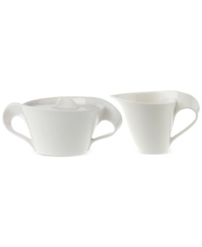 Villeroy & Boch New Wave Sugar & Creamer Set