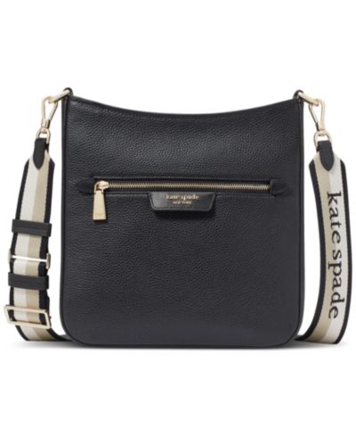 kate spade new york Маленькая кросс-боди сумка из зернистой кожи Hudson