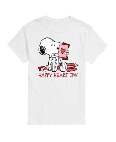 AIRWAVES Men's Peanuts Short Sleeve T-shirt