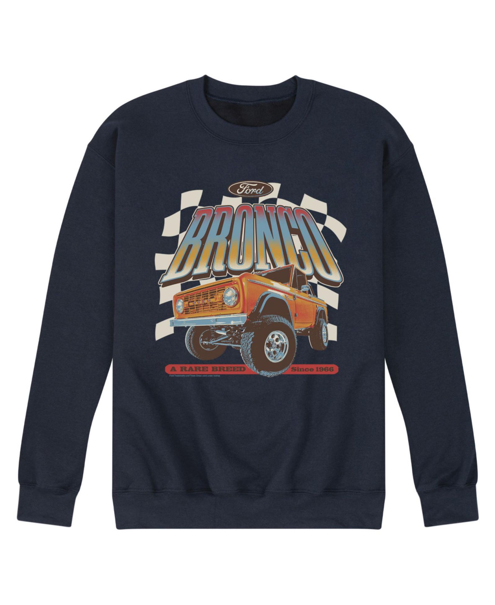 AIRWAVES Men's Ford Long Sleeve Crew Fleece Sweatshirt