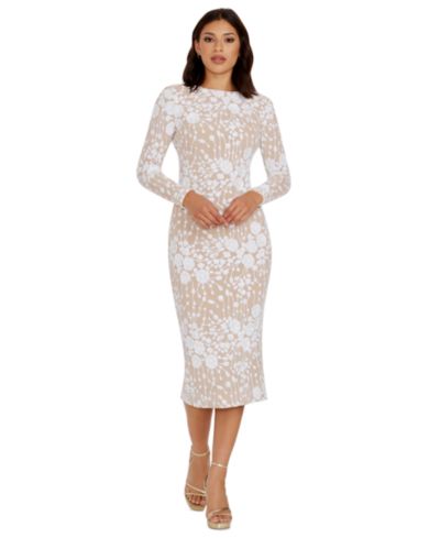 Женское платье Dress the Population Emery Sequined Bodycon Midi