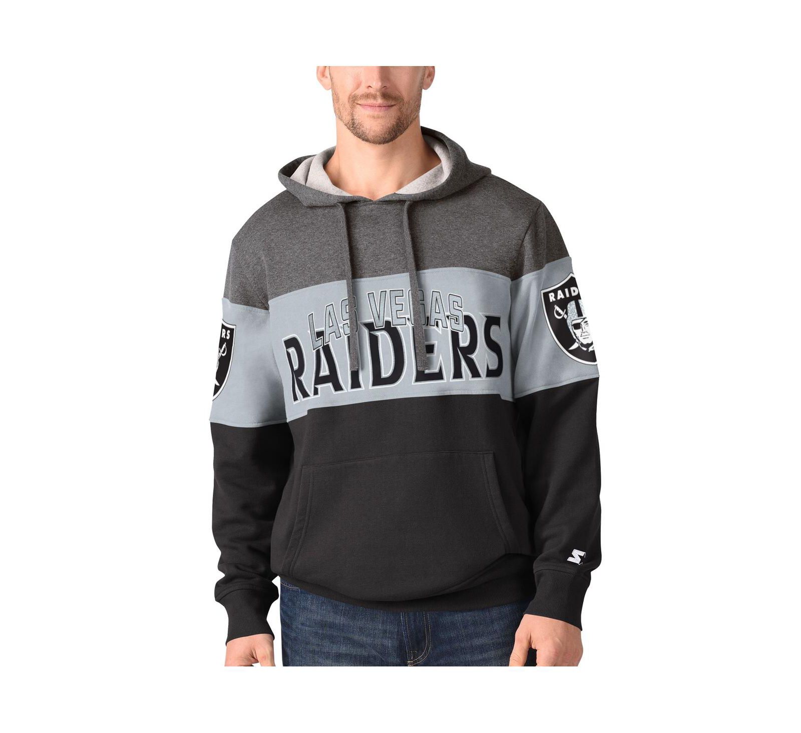 Starter худи Las Vegas Raiders, мужской, черный