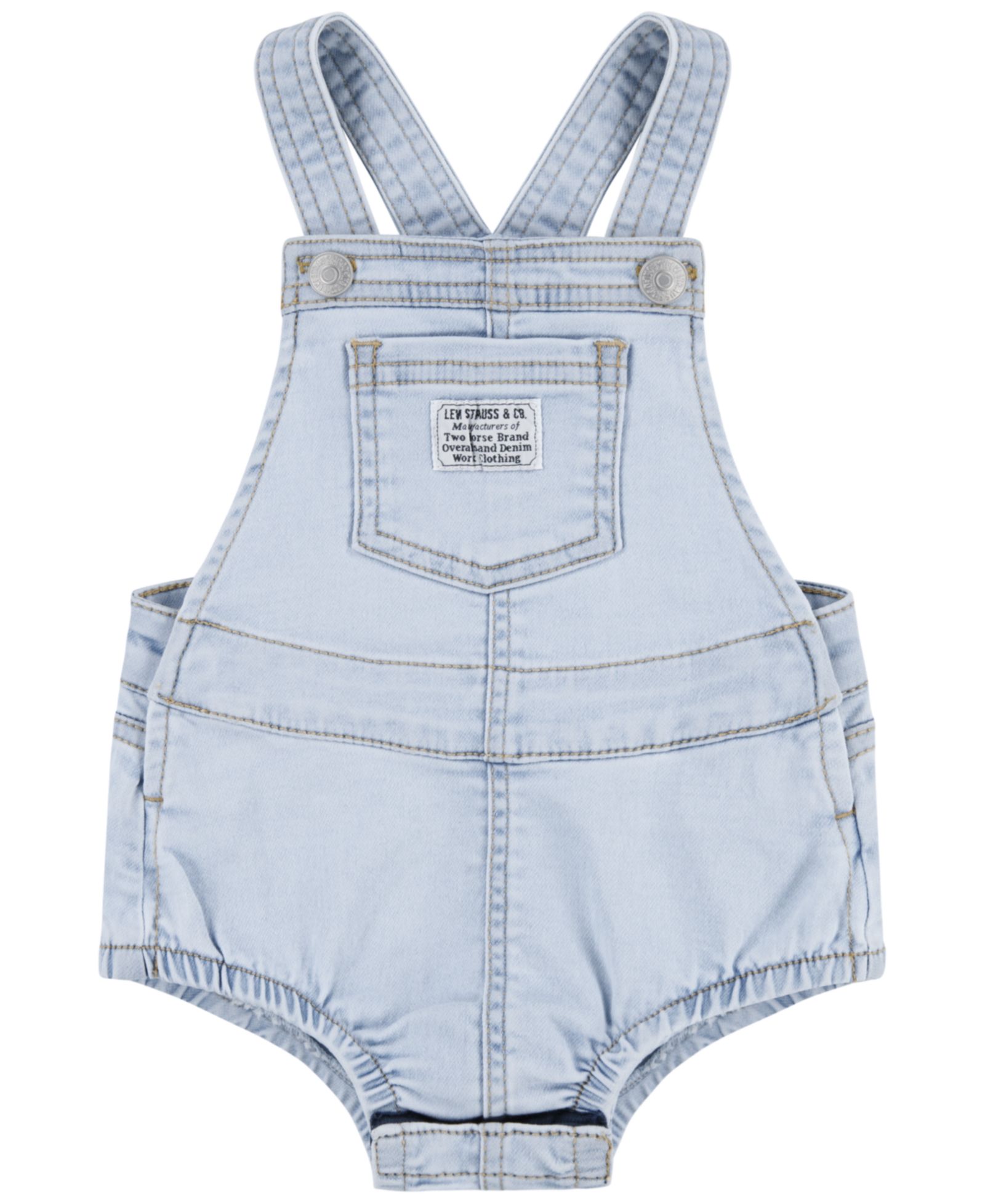 Детский джинсовый комбинезон Levi's Sleeveless Denim Shortalls