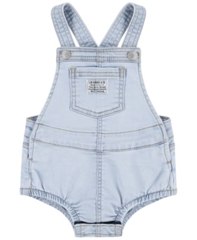 Детский джинсовый комбинезон Levi's Sleeveless Denim Shortalls