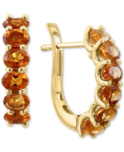 EFFY® Серьги-кольца с цитрином, 14k Gold