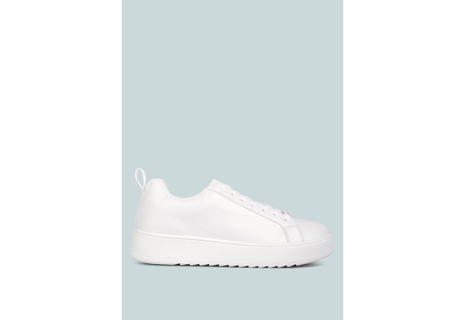 London Rag Women's Rouxy Faux Leather Sneakers