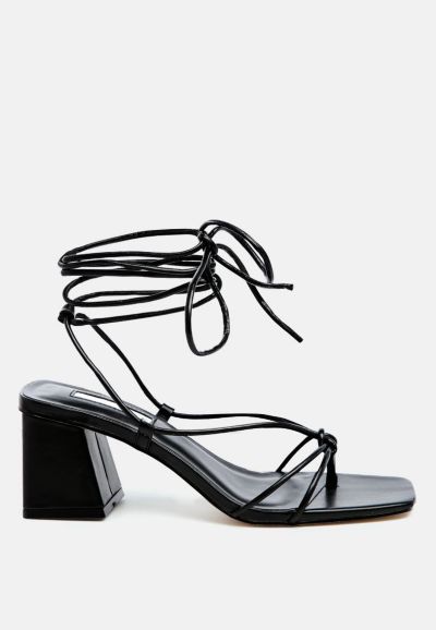 Сандалии London Rag Women's Spruce Tie Up Block Heel