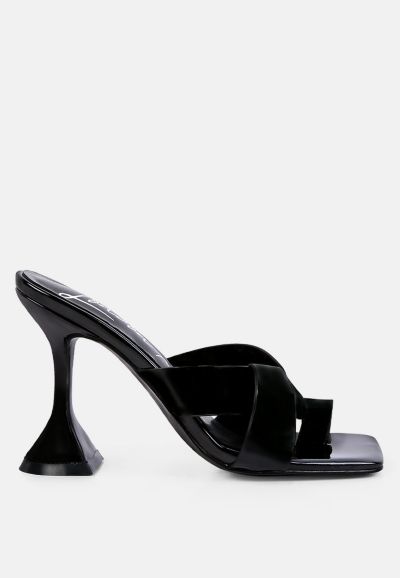 London Rag Женские босоножки с переплетенными ремешками Snatched Intertwined Toe Ring