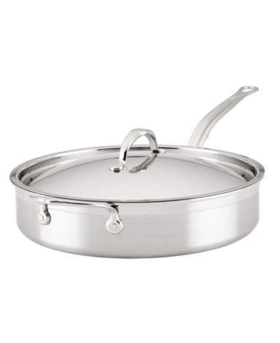 Hestan ProBond Clad TITUM нержавеющая сталь сковорода сотейник с крышкой на 5-Quart