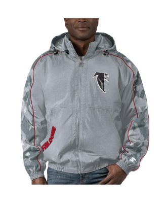 Starter Мужская куртка Full-Zip Atlanta Falcons Gray Distressed