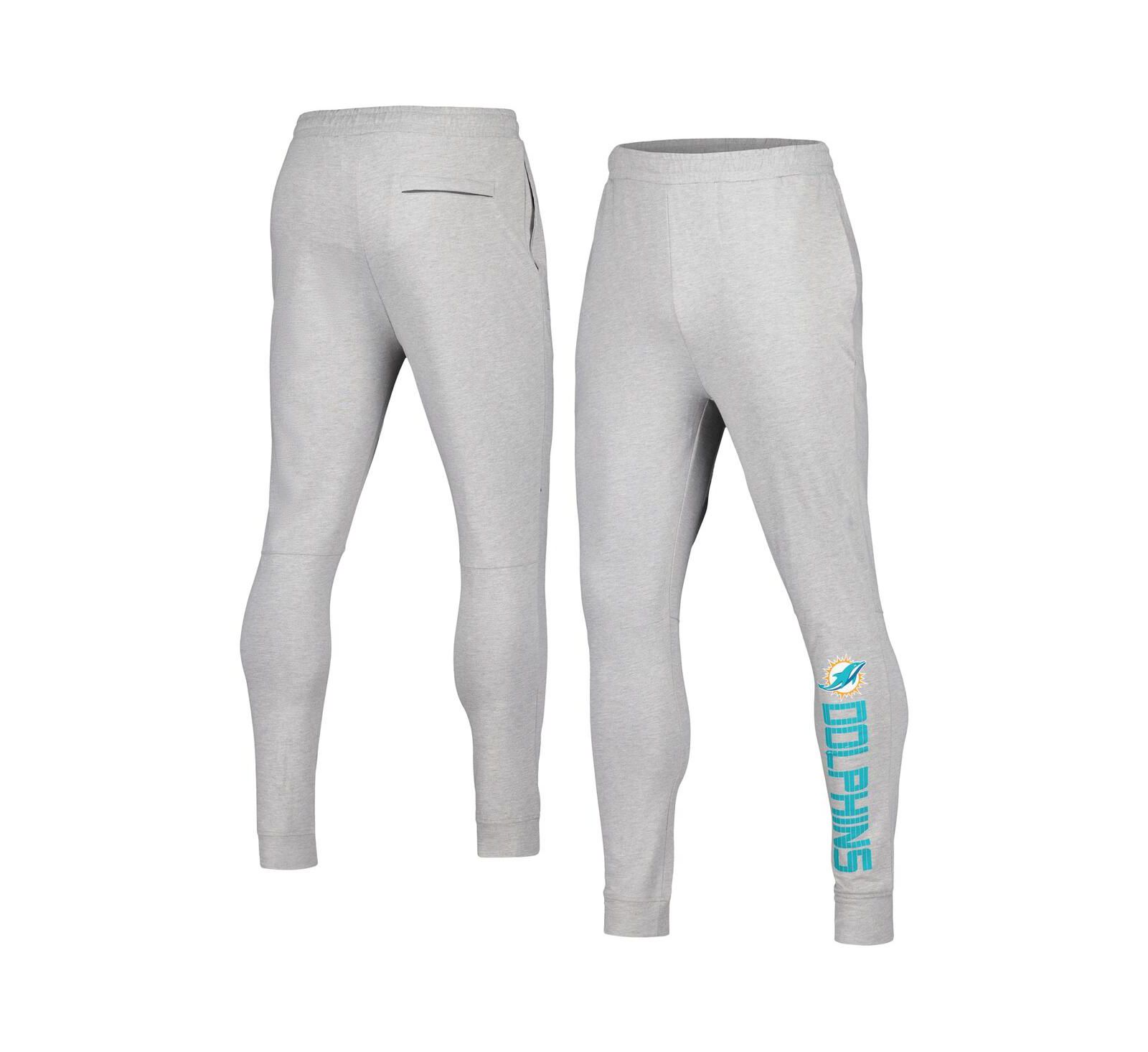 Мужские спортивные брюки MSX by Michael Strahan Gray Miami Dolphins Lounge Jogger