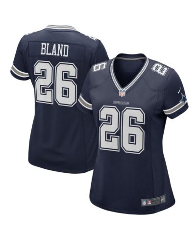 Женская игровая джерси Nike, темно-синяя, Dallas Cowboys, DaRon Bland