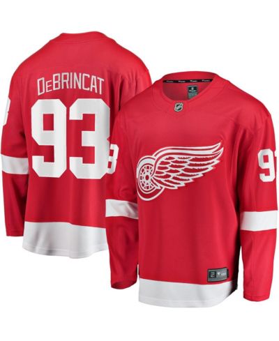 Мужская джерси Fanatics Alex DeBrincat Red Detroit Red Wings Home Premier Breakaway Player