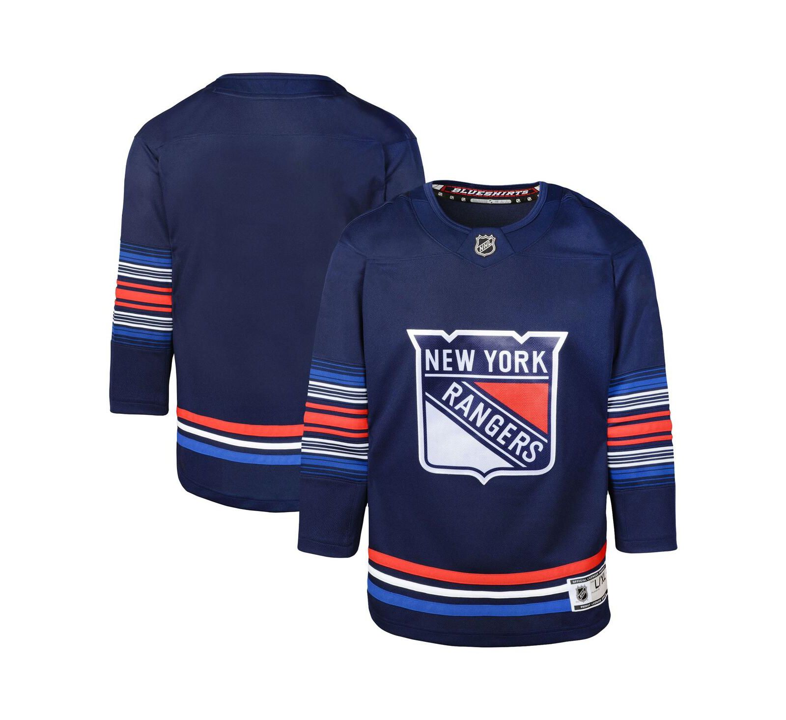 Детская джерси New York Rangers Alternate Premier, темно-синяя