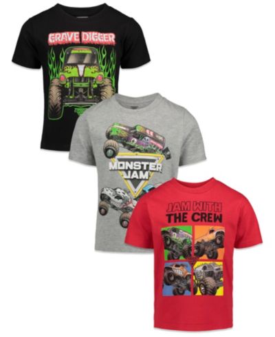 Детские футболки Monster Jam 3 шт